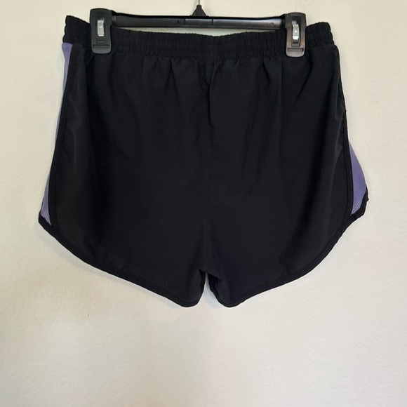 Under Armour Women's Speed Stride Black and Purple Large - Picture 7 of 11